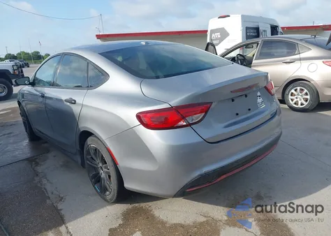 2015 Chrysler 200 Limited z USA, uszkodzony, nr VIN 1C3CCCAB2FN557840